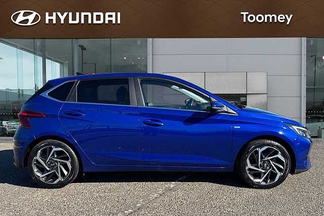 Hyundai I20 1.0 T Gdi Mhev Premium Hatchback 5dr Petrol Hybrid Dct Euro 6 (s/s) (100 Ps) Intense Blue