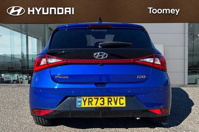 Hyundai I20 1.0 T Gdi Mhev Premium Hatchback 5dr Petrol Hybrid Dct Euro 6 (s/s) (100 Ps) Intense Blue