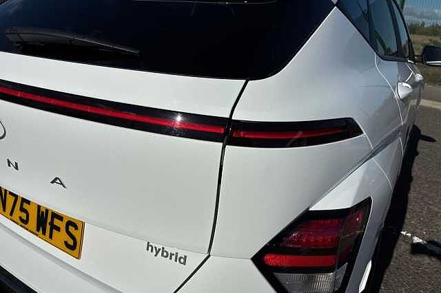 Hyundai KONA 1.6 H Gdi N Line Suv 5dr Petrol Hybrid Dct Euro 6 (s/s) (138 Ps) White