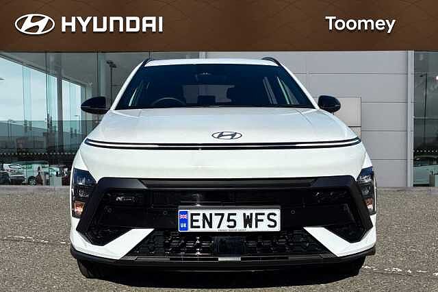 Hyundai KONA 1.6 H Gdi N Line Suv 5dr Petrol Hybrid Dct Euro 6 (s/s) (138 Ps) White