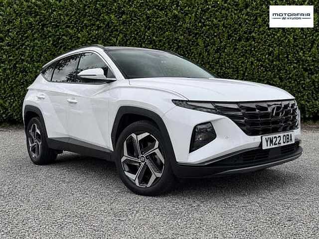 Hyundai TUCSON 1.6 h T-GDi Ultimate SUV 5dr Petrol Hybrid Auto Euro 6 (s/s) (230 ps) White
