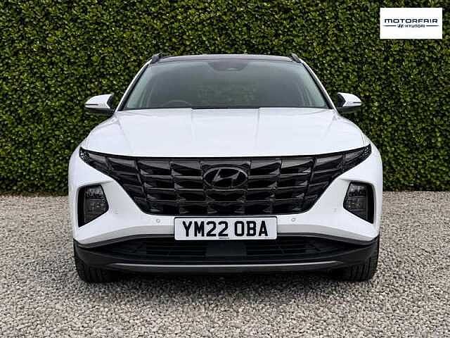 Hyundai TUCSON 1.6 h T-GDi Ultimate SUV 5dr Petrol Hybrid Auto Euro 6 (s/s) (230 ps) White
