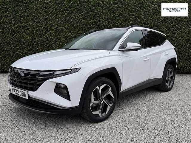 Hyundai TUCSON 1.6 h T-GDi Ultimate SUV 5dr Petrol Hybrid Auto Euro 6 (s/s) (230 ps) White