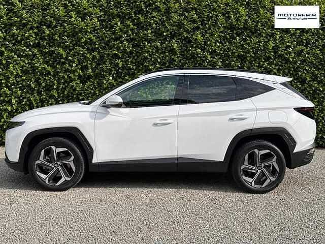 Hyundai TUCSON 1.6 h T-GDi Ultimate SUV 5dr Petrol Hybrid Auto Euro 6 (s/s) (230 ps) White
