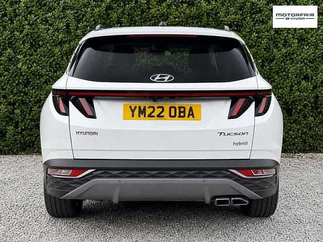 Hyundai TUCSON 1.6 h T-GDi Ultimate SUV 5dr Petrol Hybrid Auto Euro 6 (s/s) (230 ps) White