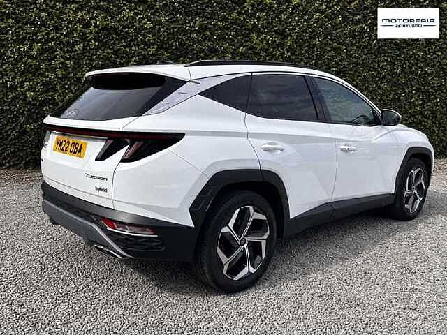 Hyundai TUCSON 1.6 h T-GDi Ultimate SUV 5dr Petrol Hybrid Auto Euro 6 (s/s) (230 ps) White