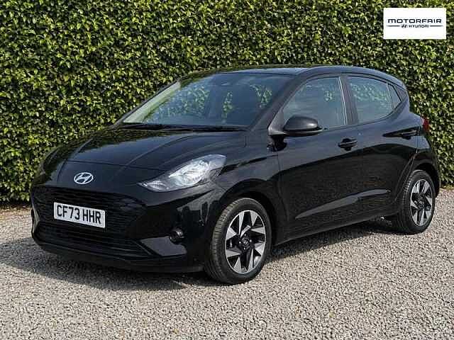Hyundai I10 1.0 Advance Hatchback 5dr Petrol Manual Euro 6 (s/s) (67 ps) Black