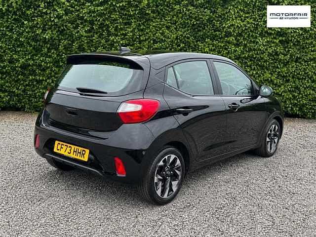 Hyundai I10 1.0 Advance Hatchback 5dr Petrol Manual Euro 6 (s/s) (67 ps) Black