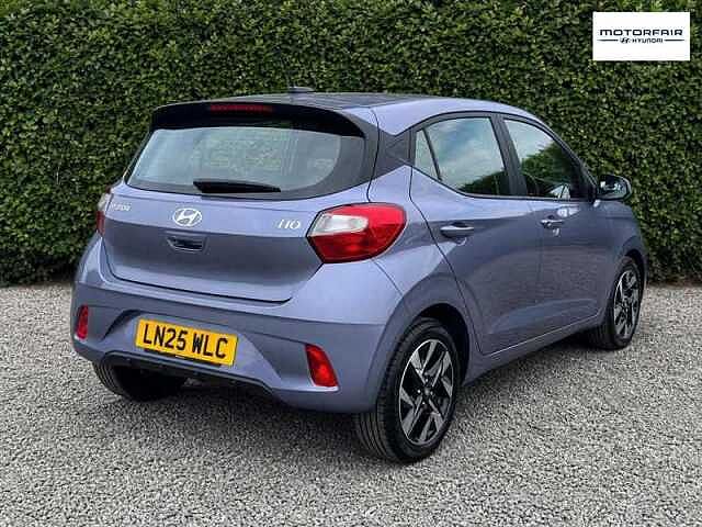 Hyundai I10 1.0 Advance Hatchback 5dr Petrol Auto Euro 6 (s/s) (63 ps) Blue