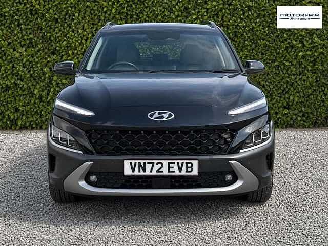 Hyundai KONA HYBRID 1.6 T-GDi Ultimate SUV 5dr Petrol Manual Euro 6 (s/s) (150 ps) Black