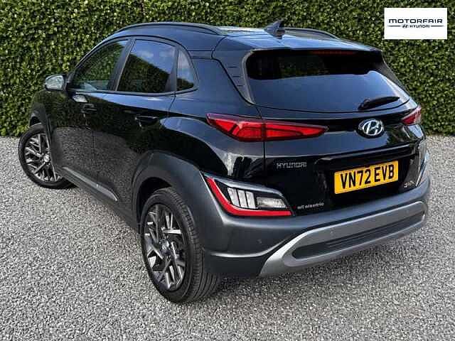 Hyundai KONA HYBRID 1.6 T-GDi Ultimate SUV 5dr Petrol Manual Euro 6 (s/s) (150 ps) Black