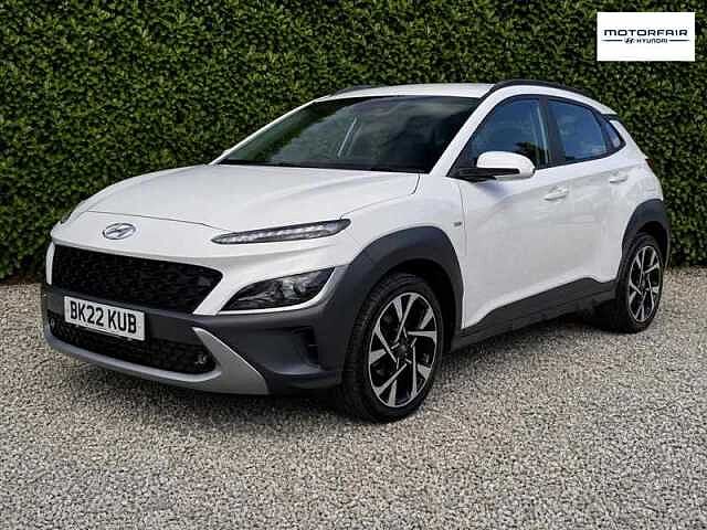Hyundai KONA 1.0 T-GDi MHEV Premium SUV 5dr Petrol Hybrid Manual Euro 6 (s/s) (120 ps) White
