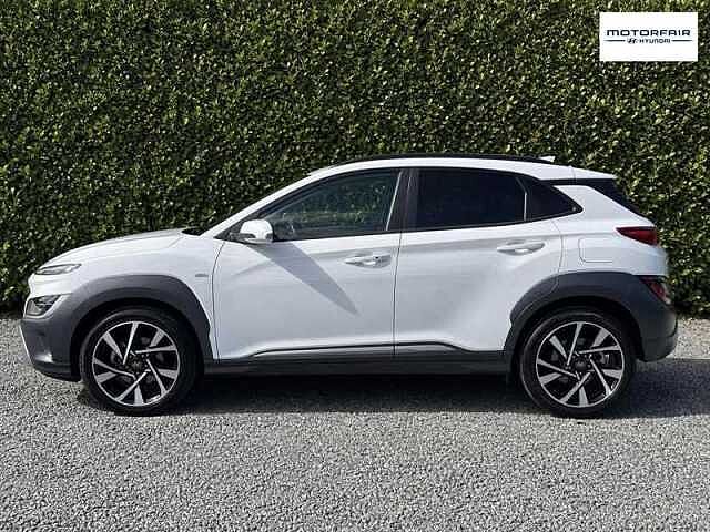 Hyundai KONA 1.0 T-GDi MHEV Premium SUV 5dr Petrol Hybrid Manual Euro 6 (s/s) (120 ps) White
