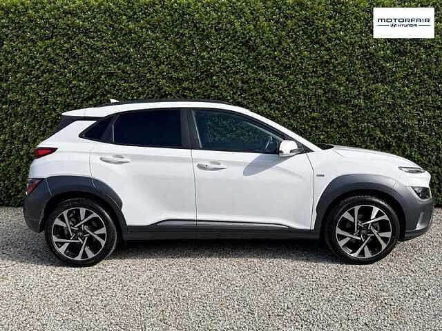 Hyundai KONA 1.0 T-GDi MHEV Premium SUV 5dr Petrol Hybrid Manual Euro 6 (s/s) (120 ps) White