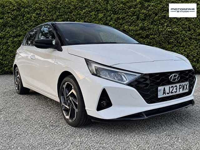 Hyundai I20 1.0 T-GDi MHEV Ultimate Hatchback 5dr Petrol Hybrid DCT Euro 6 (s/s) (100 ps) White