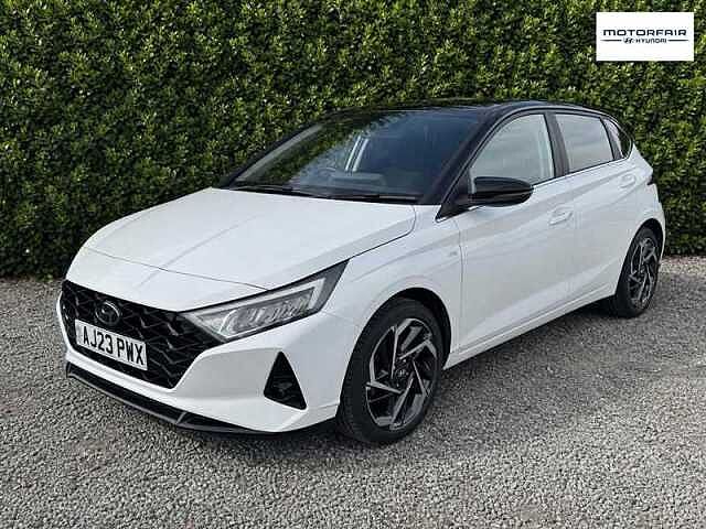 Hyundai I20 1.0 T-GDi MHEV Ultimate Hatchback 5dr Petrol Hybrid DCT Euro 6 (s/s) (100 ps) White
