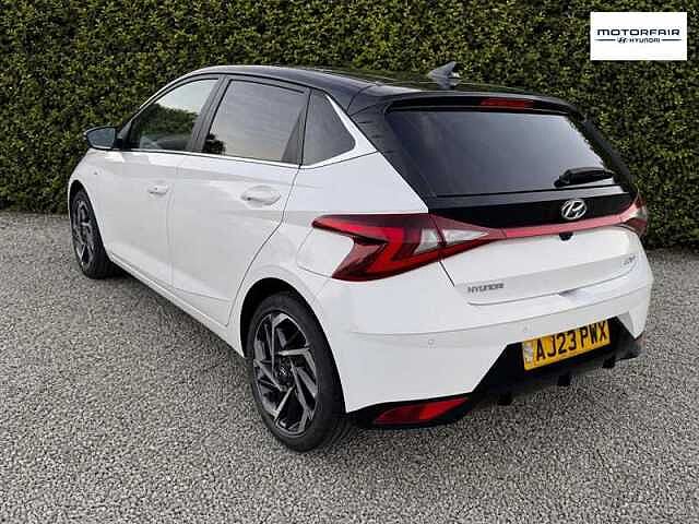 Hyundai I20 1.0 T-GDi MHEV Ultimate Hatchback 5dr Petrol Hybrid DCT Euro 6 (s/s) (100 ps) White