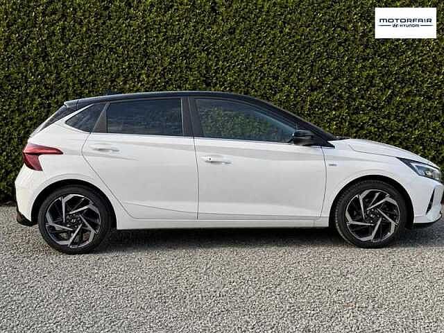 Hyundai I20 1.0 T-GDi MHEV Ultimate Hatchback 5dr Petrol Hybrid DCT Euro 6 (s/s) (100 ps) White