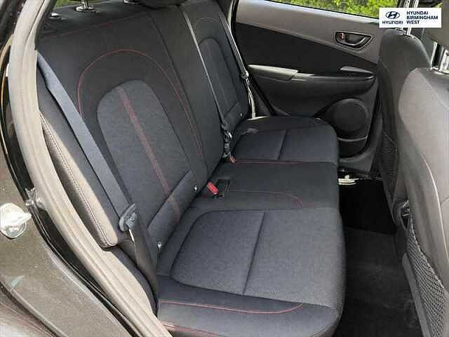 Hyundai KONA 1.0 T-GDi MHEV N Line SUV 5dr Petrol Hybrid Manual Euro 6 (s/s) (120 ps) Black