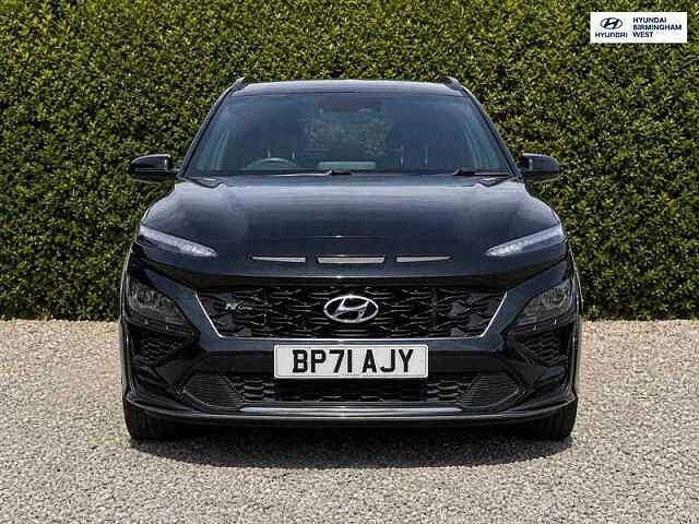 Hyundai KONA 1.0 T-GDi MHEV N Line SUV 5dr Petrol Hybrid Manual Euro 6 (s/s) (120 ps) Black