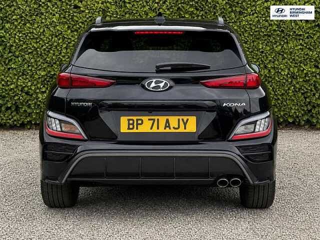 Hyundai KONA 1.0 T-GDi MHEV N Line SUV 5dr Petrol Hybrid Manual Euro 6 (s/s) (120 ps) Black