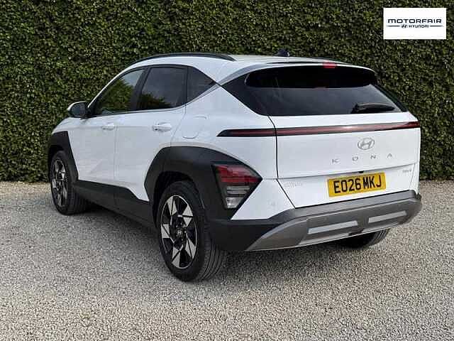 Hyundai KONA 1.6 h-GDi Ultimate SUV 5dr Petrol Hybrid DCT Euro 6 (s/s) (138 ps) White