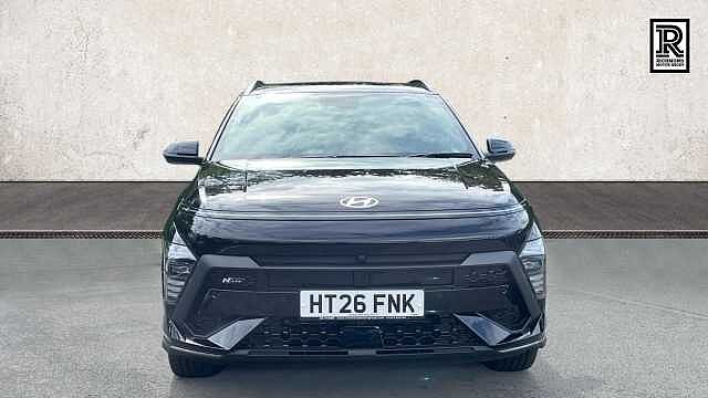Hyundai KONA 1.6 h-GDi N Line S SUV 5dr Petrol Hybrid DCT Euro 6 (s/s) (138 ps) Abyss Black