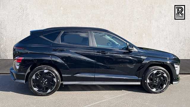 Hyundai KONA 65.4kWh N Line S SUV 5dr Electric Auto (218 ps) Black