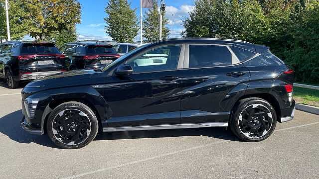 Hyundai KONA 65.4kWh N Line S SUV 5dr Electric Auto (218 ps) Black