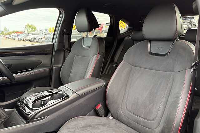 Hyundai TUCSON 1.6 H T Gdi N Line Suv 5dr Petrol Hybrid Auto Euro 6 (s/s) (230 Ps) Dark Knight Grey