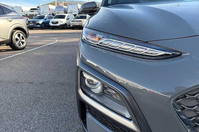 Hyundai KONA 1.6 H Gdi Premium Se Suv 5dr Petrol Hybrid Dct Euro 6 (s/s) (141 Ps) Galactic Grey