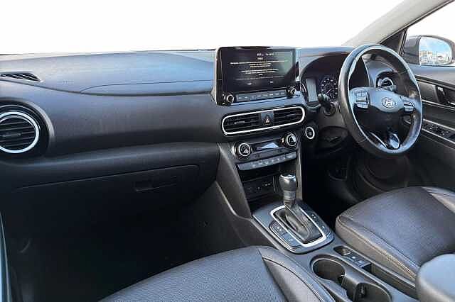 Hyundai KONA 1.6 H Gdi Premium Se Suv 5dr Petrol Hybrid Dct Euro 6 (s/s) (141 Ps) Galactic Grey