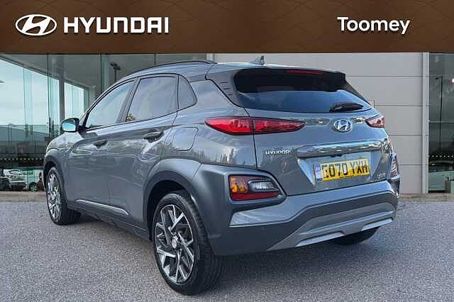 Hyundai KONA 1.6 H Gdi Premium Se Suv 5dr Petrol Hybrid Dct Euro 6 (s/s) (141 Ps) Galactic Grey