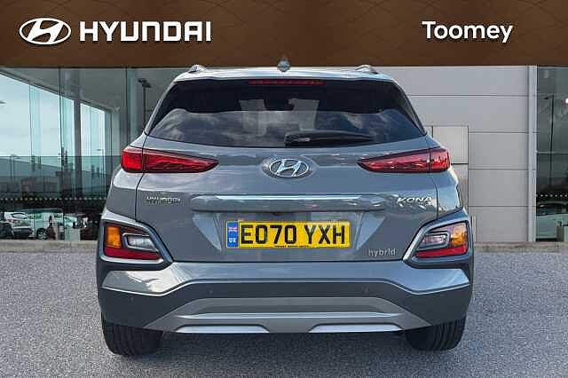 Hyundai KONA 1.6 H Gdi Premium Se Suv 5dr Petrol Hybrid Dct Euro 6 (s/s) (141 Ps) Galactic Grey