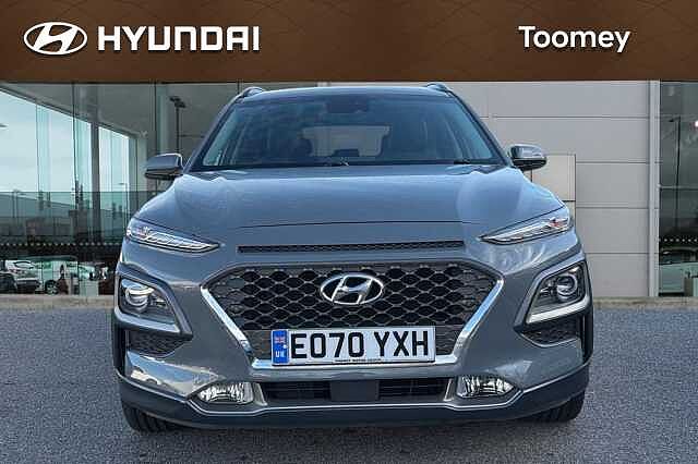 Hyundai KONA 1.6 H Gdi Premium Se Suv 5dr Petrol Hybrid Dct Euro 6 (s/s) (141 Ps) Galactic Grey