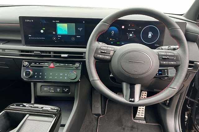 Hyundai TUCSON 1.6 T-GDi N Line S SUV 5dr Petrol Hybrid Auto Euro 6 (s/s) (215 ps) Abyss Black