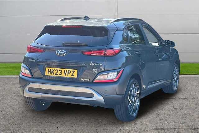 Hyundai KONA 1.6 h-GDi Premium SUV 5dr Petrol Hybrid DCT Euro 6 (s/s) (141 ps) GALACTIC GREY