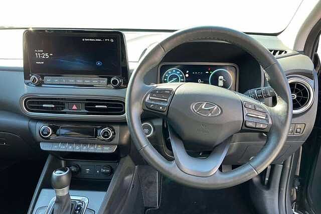 Hyundai KONA 1.6 h-GDi Premium SUV 5dr Petrol Hybrid DCT Euro 6 (s/s) (141 ps) GALACTIC GREY