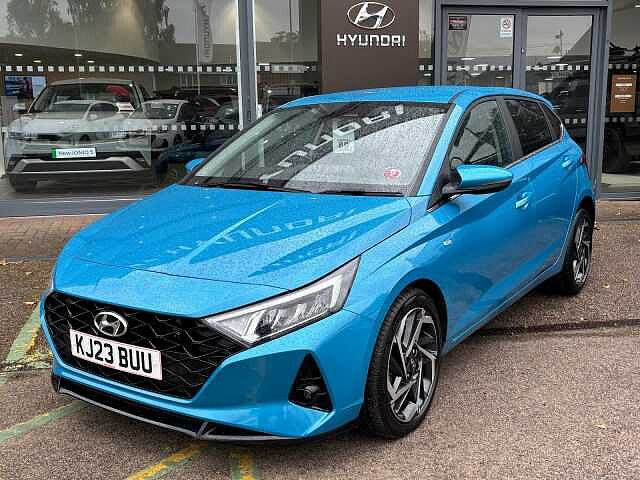 Hyundai I20 1.0T GDi 48V MHD Premium 5dr DCT Blue