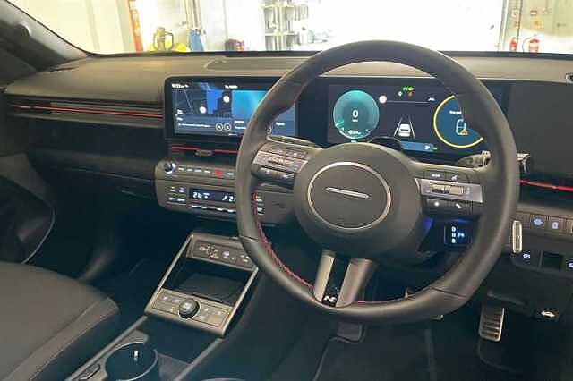 Hyundai KONA 1.6 h-GDi N Line SUV 5dr Petrol Hybrid DCT Euro 6 (s/s) (138 ps) Meta Blue