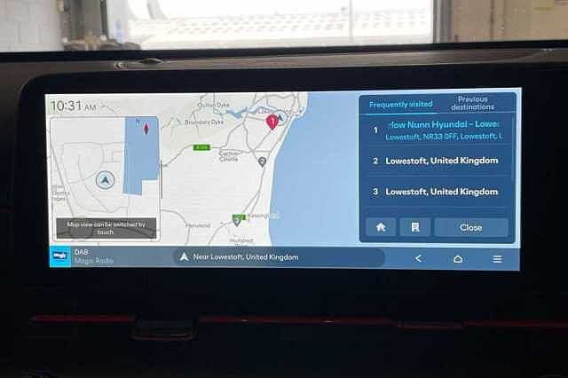 Hyundai KONA 1.6 h-GDi N Line SUV 5dr Petrol Hybrid DCT Euro 6 (s/s) (138 ps) Meta Blue