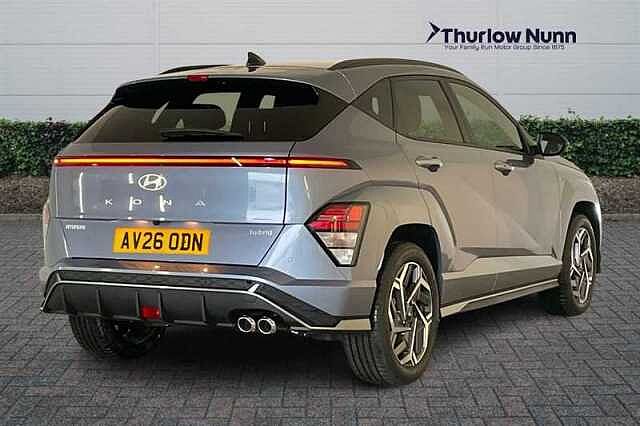 Hyundai KONA 1.6 h-GDi N Line SUV 5dr Petrol Hybrid DCT Euro 6 (s/s) (138 ps) Meta Blue