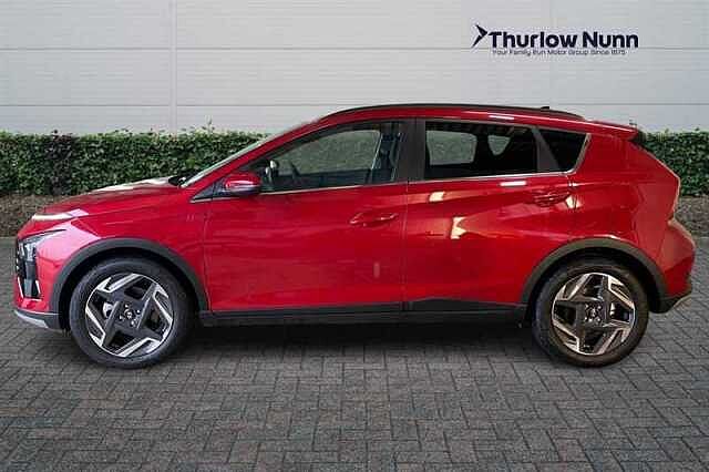 Hyundai BAYON 1.0 T-GDi Tech Line SUV 5dr Petrol DCT Euro 6 (s/s) (90 ps) Dragon Red