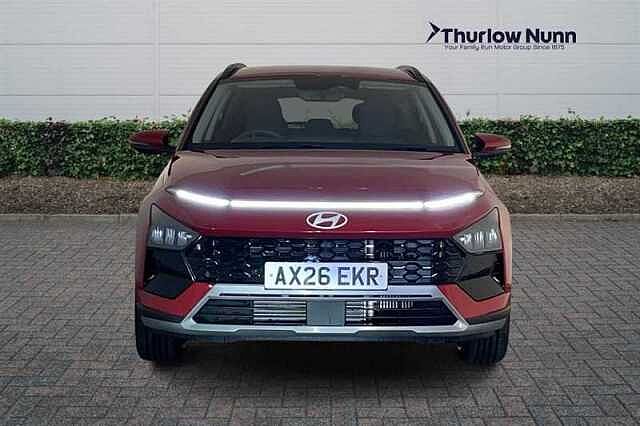 Hyundai BAYON 1.0 T-GDi Tech Line SUV 5dr Petrol DCT Euro 6 (s/s) (90 ps) Dragon Red