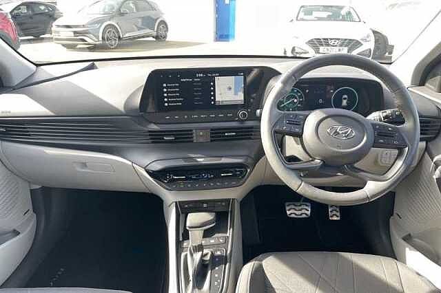 Hyundai BAYON 1.0 T-GDi MHEV Ultimate SUV 5dr Petrol Hybrid DCT Euro 6 (s/s) (100 ps) Intnse Blue-Blk