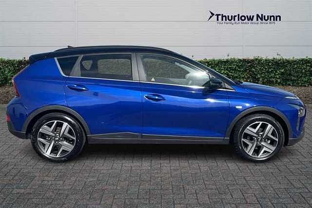 Hyundai BAYON 1.0 T-GDi MHEV Ultimate SUV 5dr Petrol Hybrid DCT Euro 6 (s/s) (100 ps) Intnse Blue-Blk
