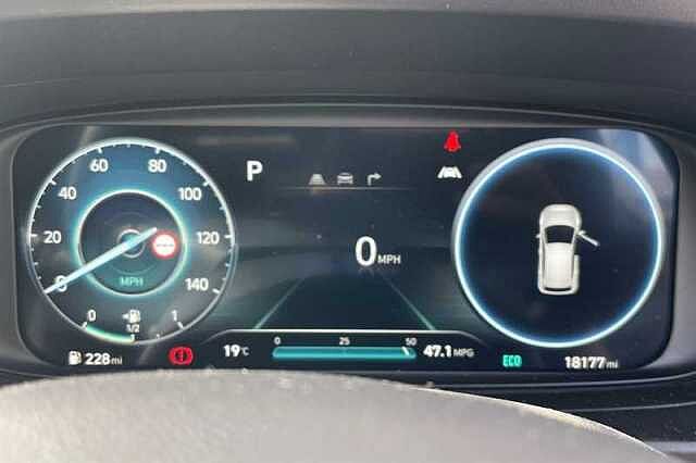 Hyundai BAYON 1.0 T-GDi MHEV Ultimate SUV 5dr Petrol Hybrid DCT Euro 6 (s/s) (100 ps) Intnse Blue-Blk