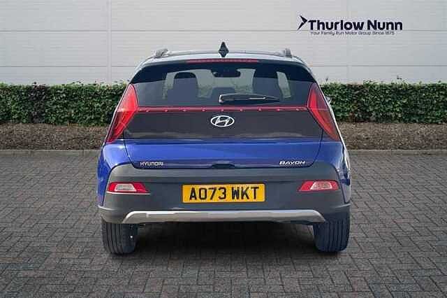 Hyundai BAYON 1.0 T-GDi MHEV Ultimate SUV 5dr Petrol Hybrid DCT Euro 6 (s/s) (100 ps) Intnse Blue-Blk