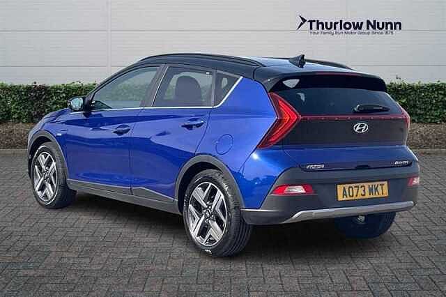 Hyundai BAYON 1.0 T-GDi MHEV Ultimate SUV 5dr Petrol Hybrid DCT Euro 6 (s/s) (100 ps) Intnse Blue-Blk