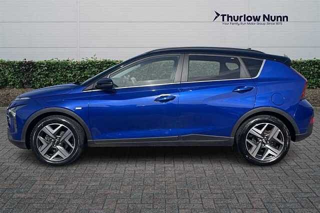 Hyundai BAYON 1.0 T-GDi MHEV Ultimate SUV 5dr Petrol Hybrid DCT Euro 6 (s/s) (100 ps) Intnse Blue-Blk